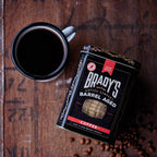 Brady’s Barrel Aged Irish Whiskey Koffieblik – Luxe Vatgerijpte Koffie - ProostMoment