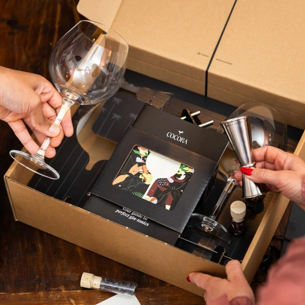 Goudkleurige cocktailtools uit de luxe Gin-Tonic Set – premium afwerking