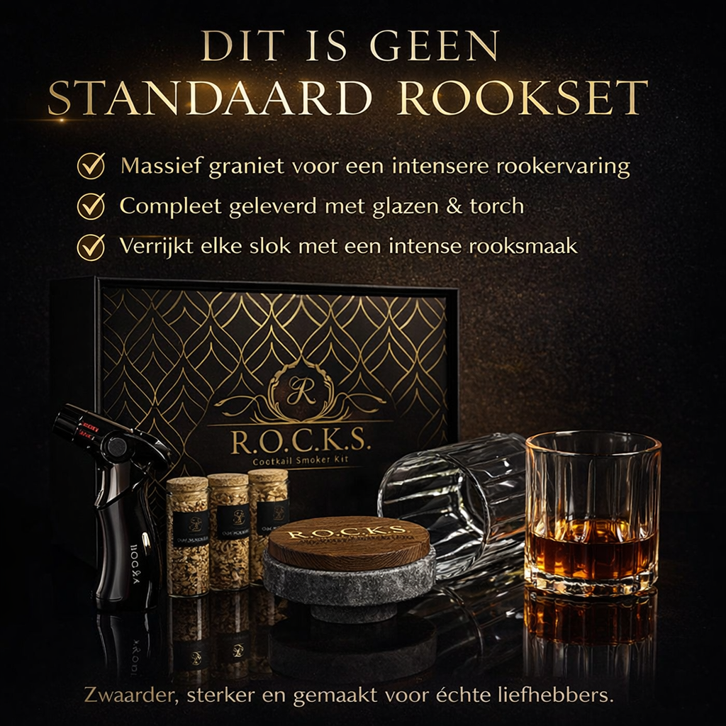 Complete luxe rookset. Dit is geen standaard rookset.