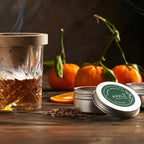 Whiskey Rokerset – Dublin Crystal 6-delig met 4 Houtsmaken - ProostMoment