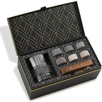 Luxe Whisky Cadeauset – Reserve Kristalglas met Whiskystenen - ProostMoment