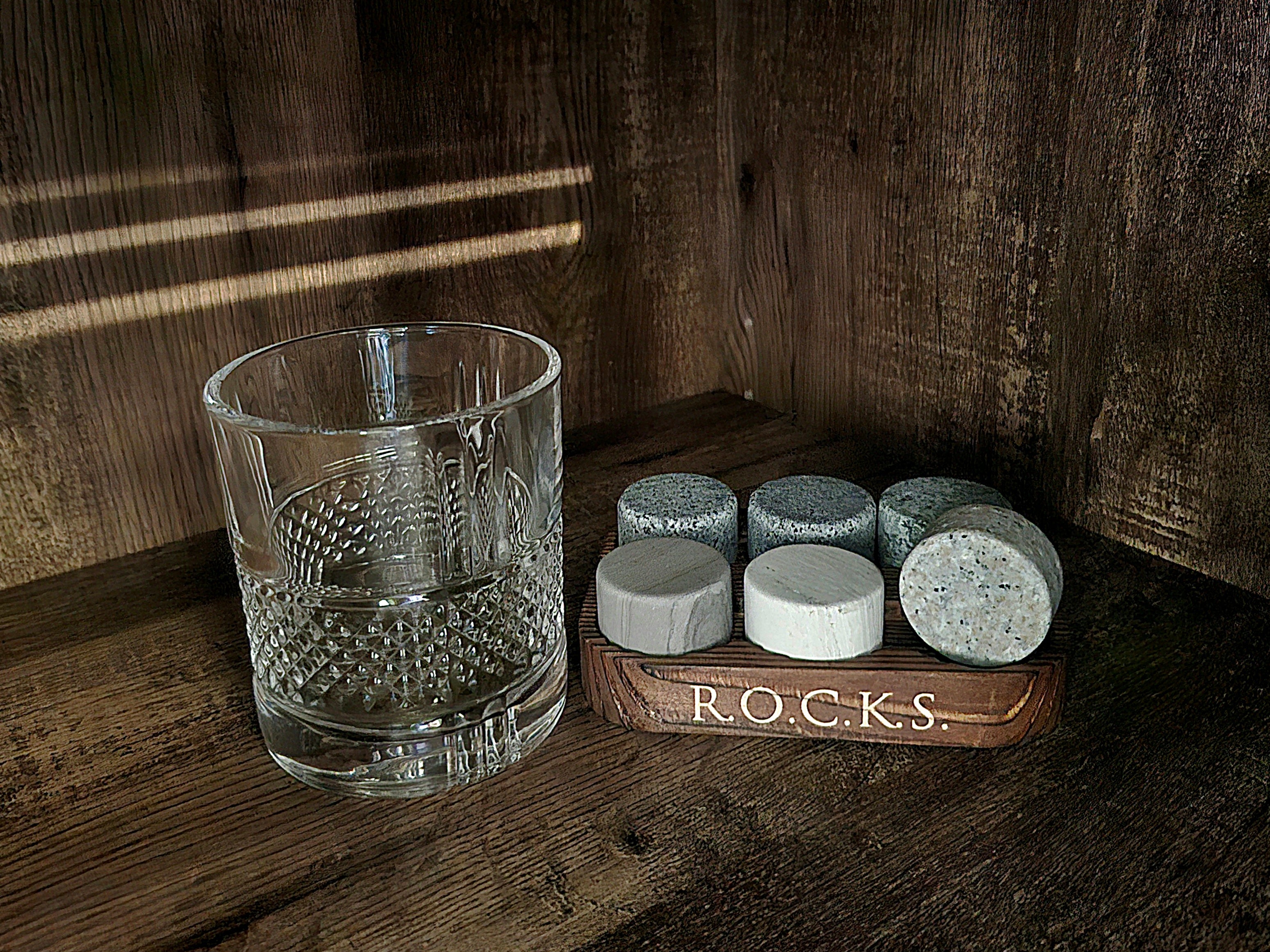 Luxe Whisky Cadeauset – Reserve Kristalglas met Whiskystenen - ProostMoment