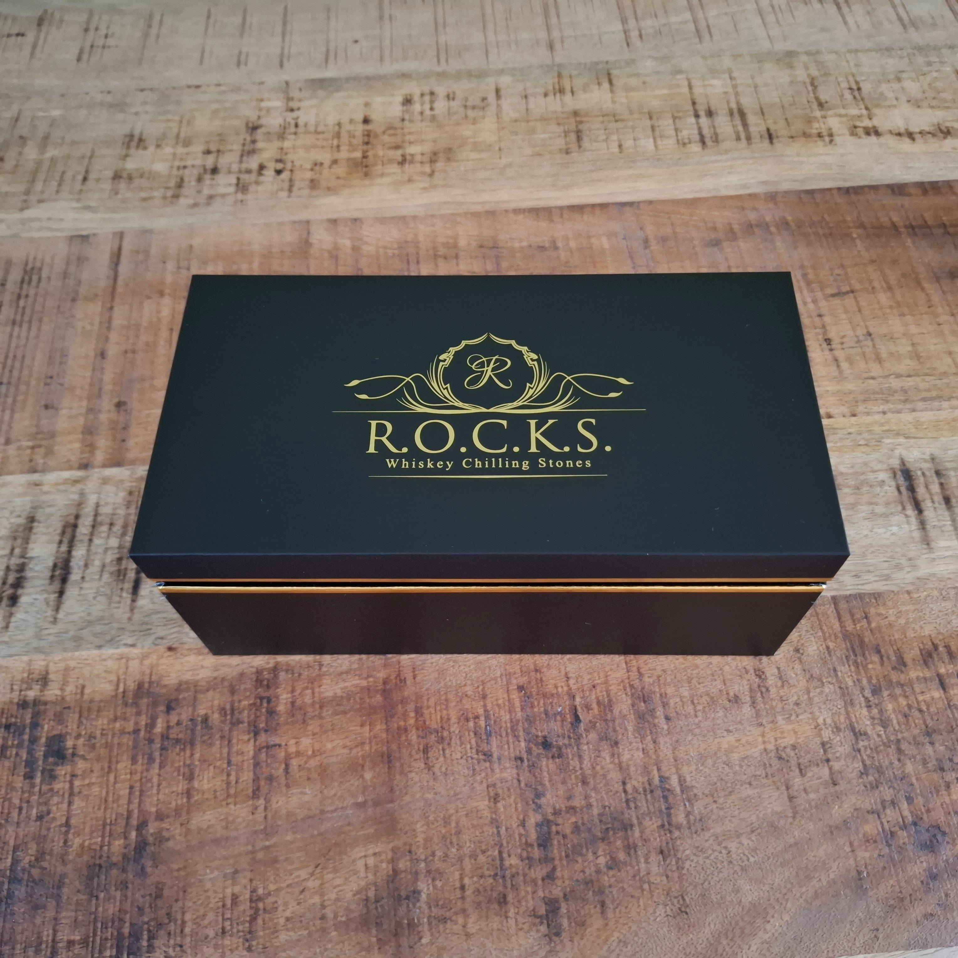 Luxe Whisky Cadeauset – Reserve Kristalglas met Whiskystenen - ProostMoment