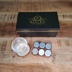 Luxe Whisky Cadeauset – Reserve Kristalglas met Whiskystenen - ProostMoment