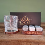 Luxe Whisky Cadeauset – Reserve Kristalglas met Whiskystenen - ProostMoment