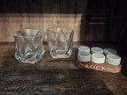 Luxe Whisky Cadeauset – Twist Whiskyglazen & Granieten Koelstenen - ProostMoment