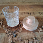 Whiskey Rokerset – Dublin Crystal 6-delig met 4 Houtsmaken - ProostMoment