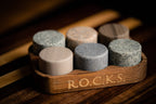 ROCKS Whisky Chilling Stones – Set van 6 Granieten Whiskystenen - ProostMoment