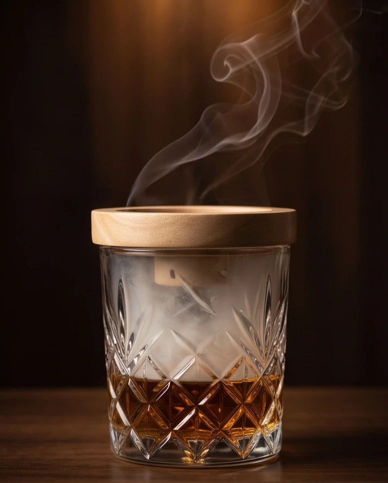 Luxe Whisky Rookset in Houten Kist – Complete Cadeauset
