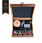Luxe Whisky Rookset in Houten Kist – Complete Cadeauset