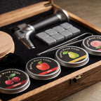 Luxe Whisky Rookset in Houten Kist – Complete Cadeauset